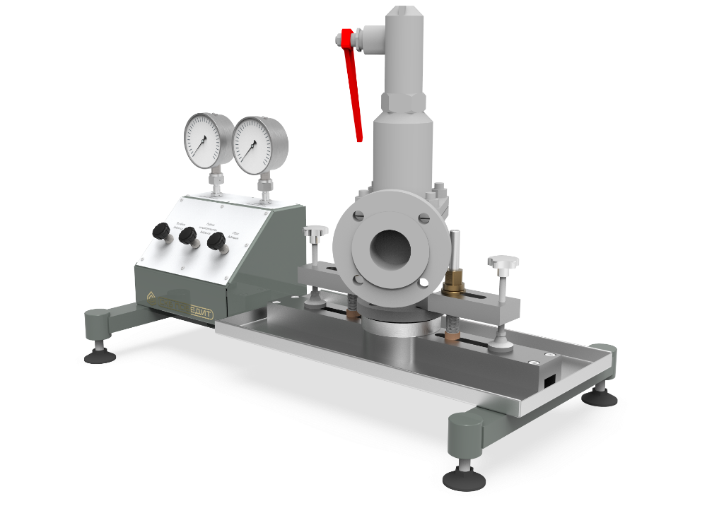 Стенд для испытания клапанов